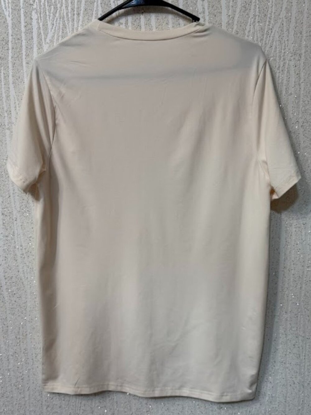 Smiley Face Graphic T-Shirt “Let’s Learn Today” Cream Tee Women Cute Casual - Picture 3 of 5